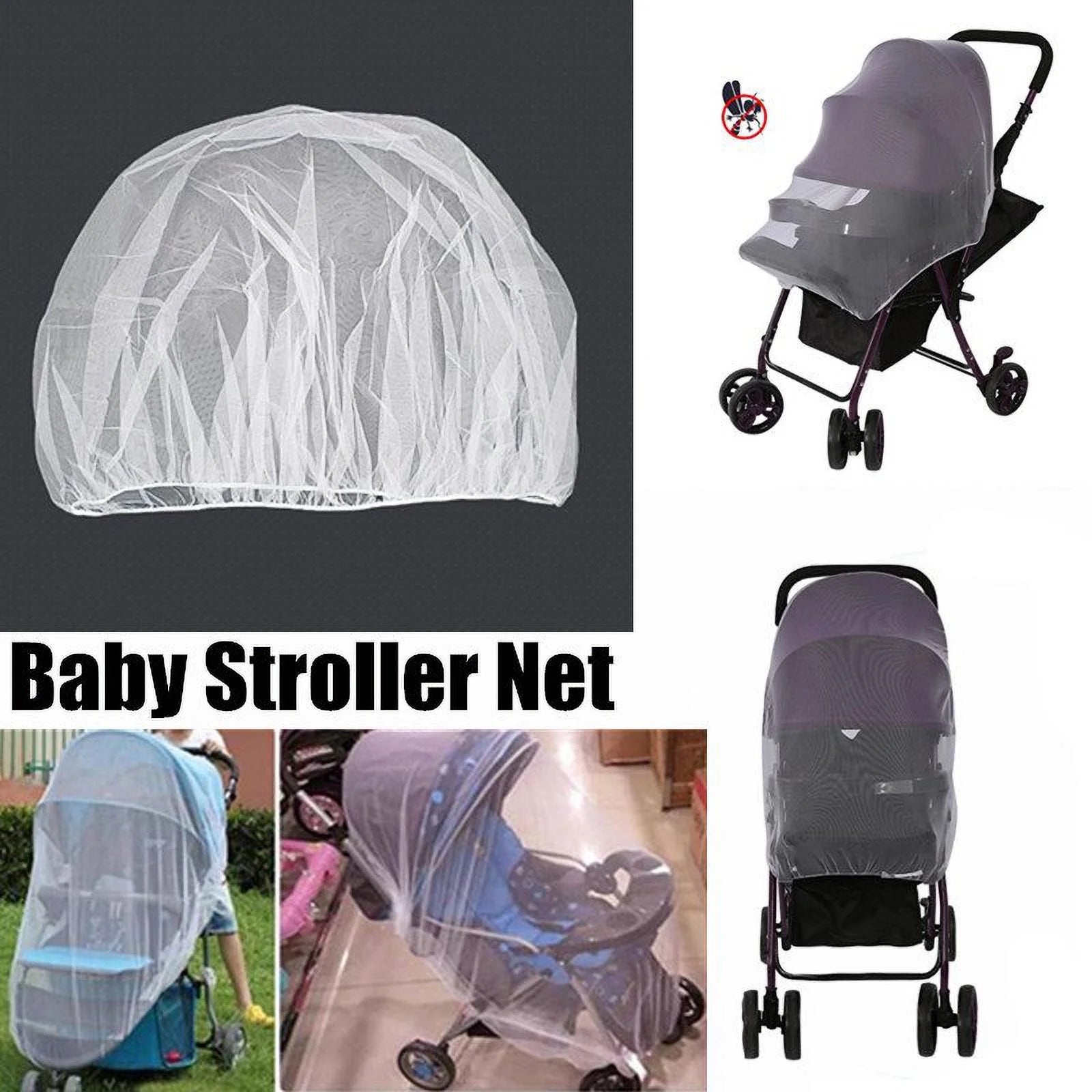 Bug Net Cover for , Portable, Transparent White